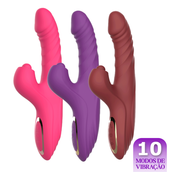 Vibrador Garnet com Pulsador - Image 5