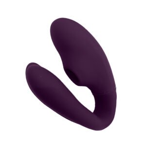 Vibrador de Casal Beet com Sugador e Controle