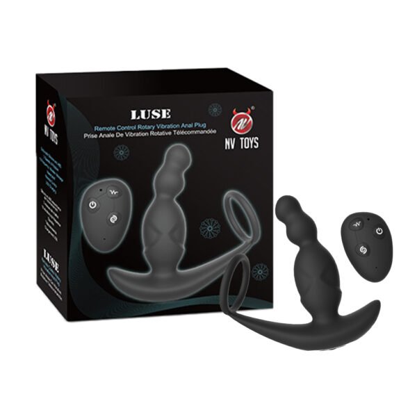 Anel Peniano Gear com Estimulador de Próstata e Controle - Image 7