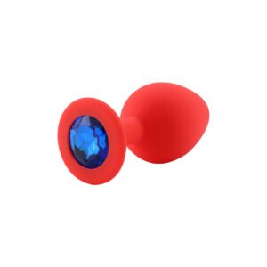 Plug Anal Almandine de Silicone - Tamanho P