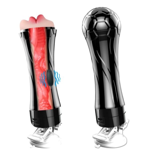 Troféu dos Prazeres Vagina com Vibração e Ventosa - Image 8